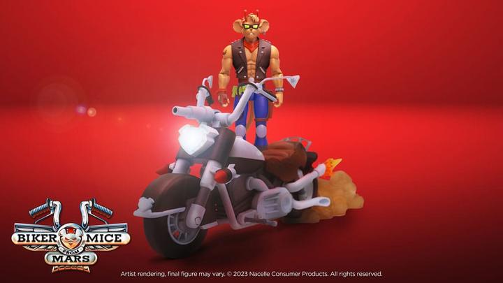 Produktbild Nacelle Consumer Biker Mice From Mars Fahrzeug Throttle's Martian Monster Bike 23 cm