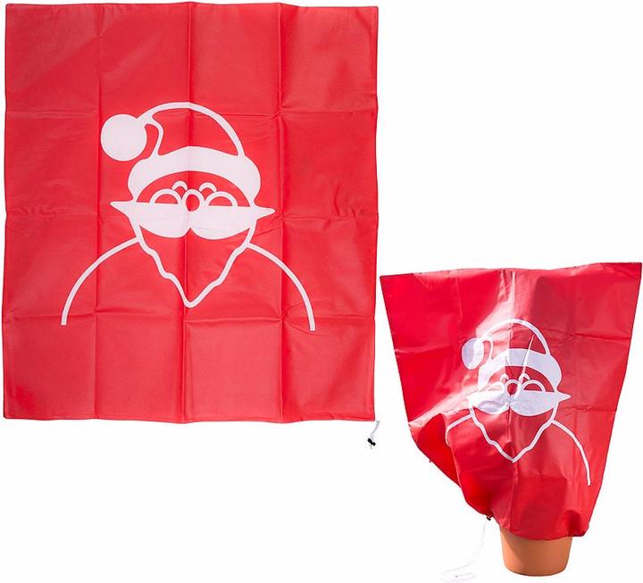 Produktbild Infactory Winterschutz-Haube "Weihnachtsmann" für Pflanzen