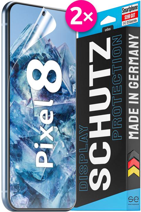 Smart Engineered se 3D Film de protection Google Pixel 8 (lot de 2) (2 pièce(s), Google Pixel 8)