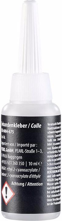 Immagine prodotto AGT Kit di riparazione di supercolla e granuli bianchi (86 g, 10 ml)