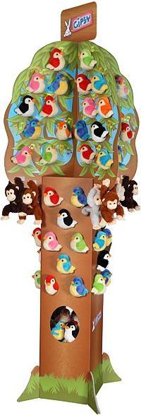 Actual product image NoName Bird singing ass display (14 cm)
