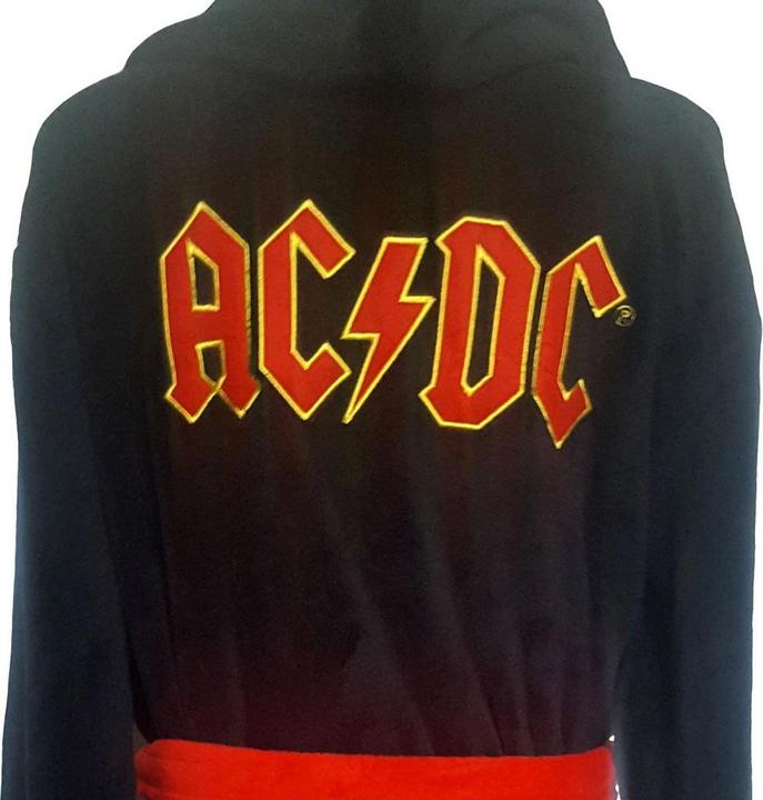 Produktbild AC/DC Adult Logo Coral Fleece Morgenmantel