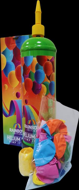 Image du produit Pimp It Up Kit d'hélium Rainbow Edition (30 ballons) (30 x)