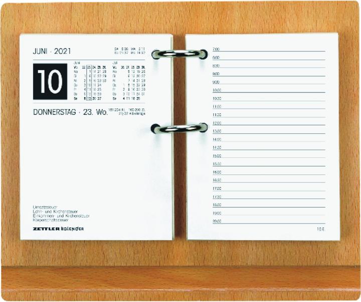 Immagine prodotto Base 331 per calendario 336, legno, opaco chiaro, marrone, 185x155x30 mm
