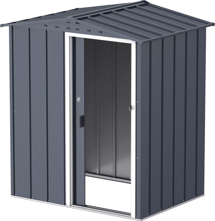 Produktbild Tepro Gerätehaus Eco 5x4, anthrazit/weiss