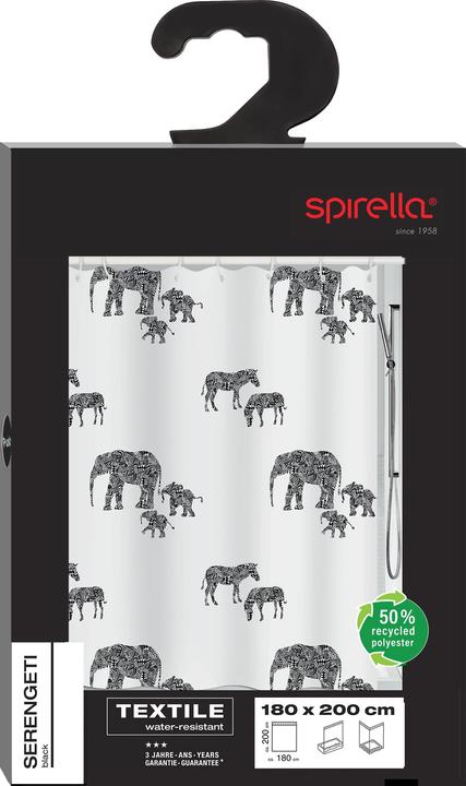 Actual product image spirella Serengeti (180 x 200 cm)