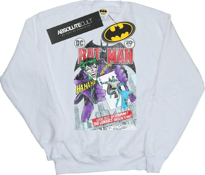 Batman Joker Playing Card Cover Sweatshirt Jungen