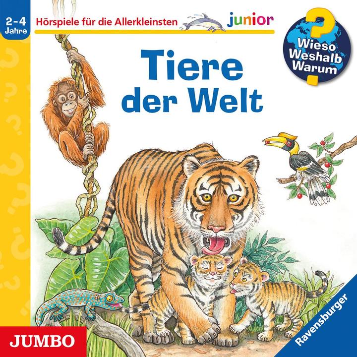 Image du produit Jumbo Wieso Weshalb Warum Junior - Les animaux du monde (Heinecke, De Lorent Gernhäuser)