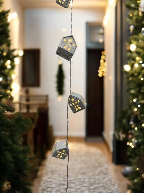 Produktbild GuGus LED Lichterkette Häuschen (1.35 m)