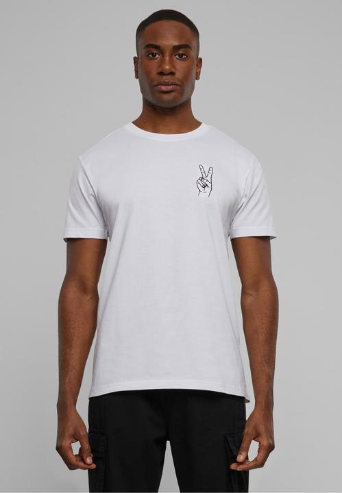 Actual product image Mister Tee Peace Sign Tee EMB - 119315 (4XL)