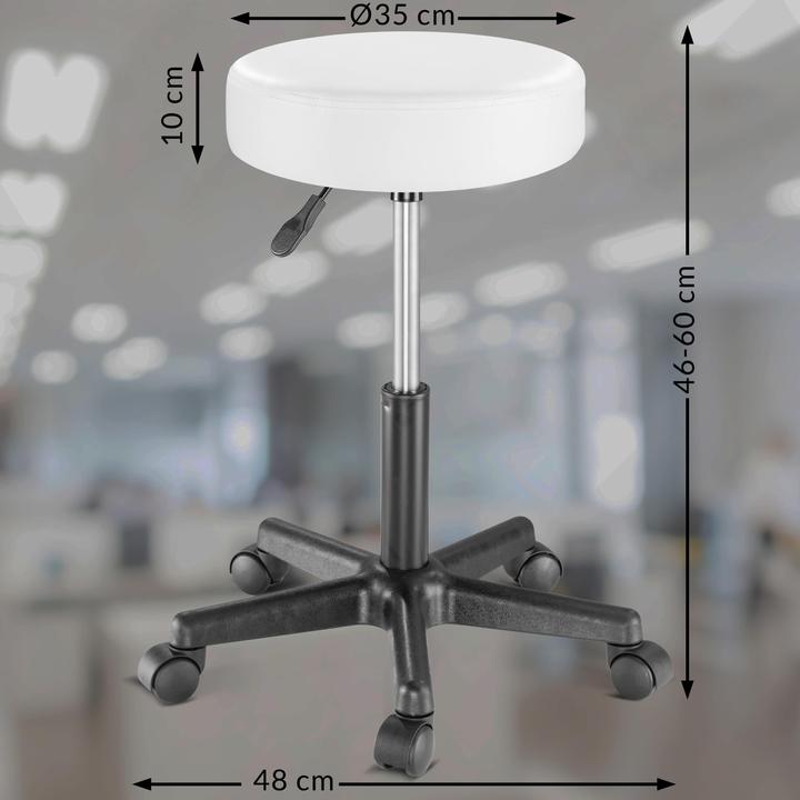 Image du produit Casaria Schminktisch mit Hocker (110 x 40 x 140 cm)