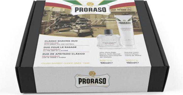 Proraso White Classic Shaving Duo (Aftershave Balsam, 100 ml)