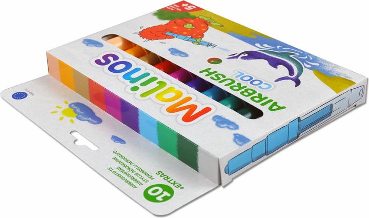 Produktbild Malinos Blopens Airbrush Stifte Cool (Mehrfarbig, 10 x)