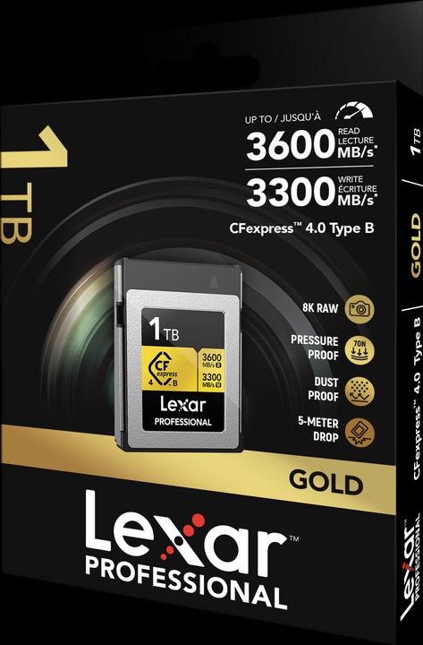 Immagine prodotto Lexar Oro professionale (1000 GB, CFexpress tipo B)
