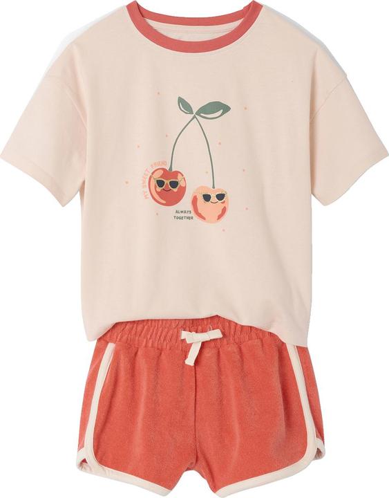 Actual product image Vertbaudet Mädchen-Set: T-Shirt & Shorts aus Frottee (146)