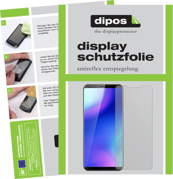 Produktbild Dipos Displayschutzfolie Antireflex (2 Stück, Cubot X18 Plus)