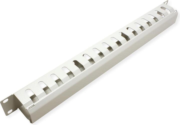 Actual product image Value 19" cable gland 1U 40x40mm l.grey