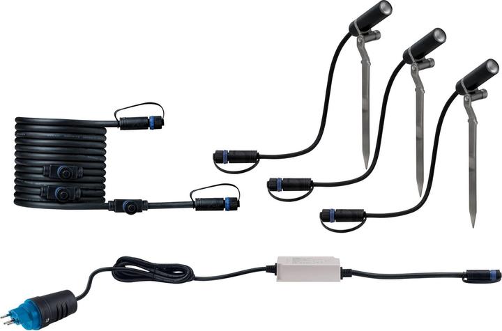 Image du produit Paulmann Kit de démarrage Outdoor Plug & Shine Plantini (200 lm, IP65)