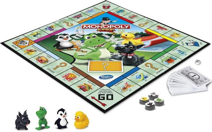 Immagine prodotto Hasbro Monopoly Junior Board Game Simulazione economica (Danese, Norvegese)