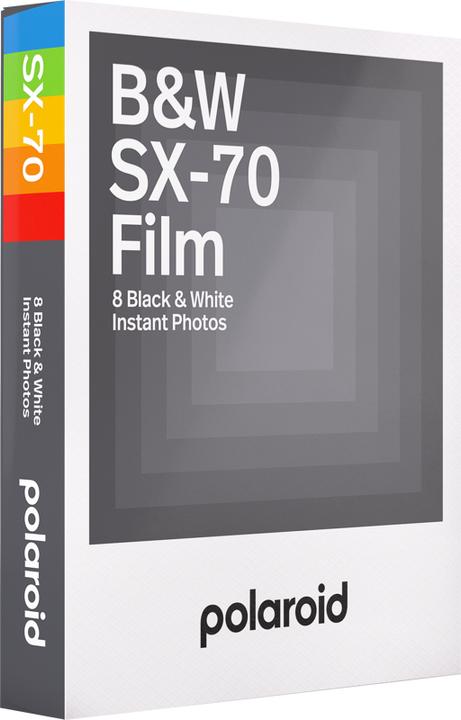 Actual product image Polaroid B&W Film SX-70 (8Photos) (SX-70)
