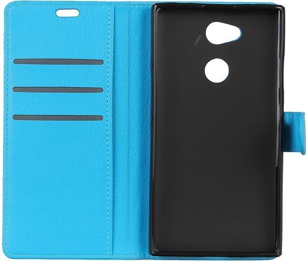 Actual product image MU Classic Bookcover sleeve with litchite texture (Sony Xperia XA2 Ultra)
