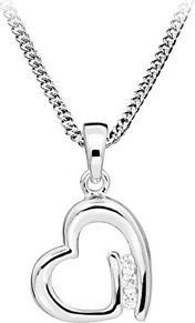 Immagine prodotto Silver Cat Collana romantica con cuore in argento SC477 (catena. ciondolo)