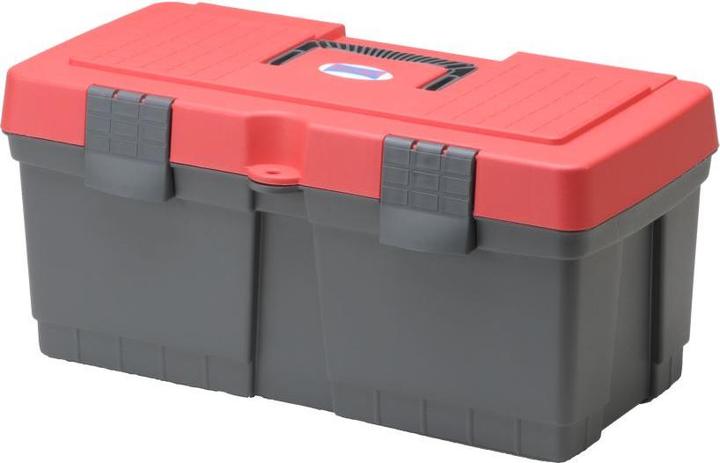 Image du produit Hünersdorff Mallette à outils ALPHA COMPACT en PP gris/rouge 260x485x230 mm (1 pièces)