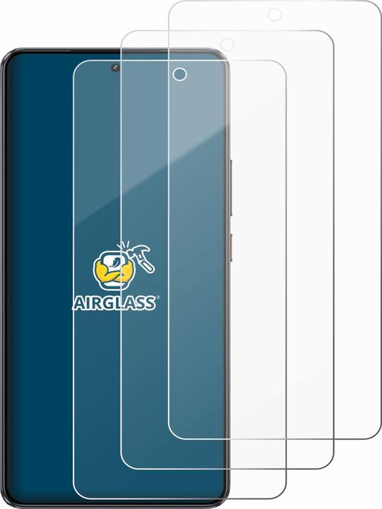 Produktbild BROTECT Schutzglas Schutzfolie Displayschutz Display Schutz Glas Folie klar (3 Stück, Realme GT 7 Pro)