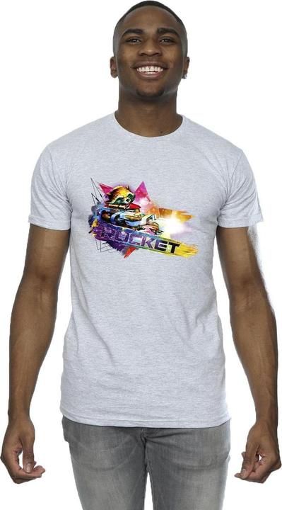 Produktbild Guardians Of The Galaxy Abstract Rocket Raccoon TShirt (XL)