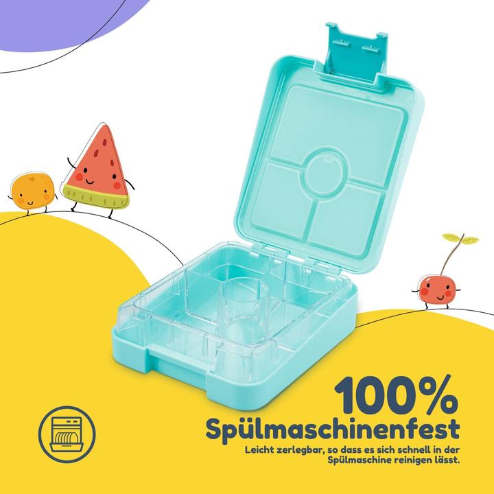Produktbild Schmatzfatz Kinder Snackbox, Türkis