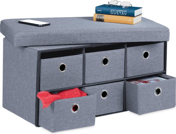 Relaxdays Sitzbank (76 cm)