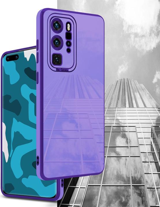 Productafbeelding Cadorabo TPU hoesje met camerabeveiliging voor Huawei P40 PRO / P40 PRO+ (Huawei P40 Pro+)