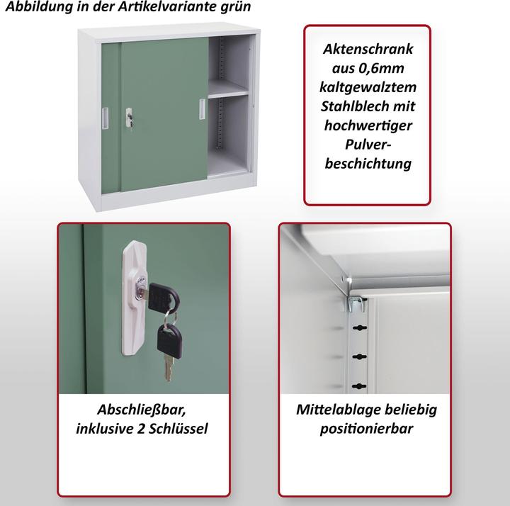 Actual product image Mendler Boston (90 x 90 x 45 cm)