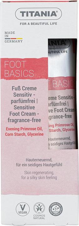 Immagine prodotto Fuss Creme Sensitiv - parfümfrei (Crema piedi e gel piedi, 100 ml)