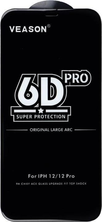 Produktbild Veason Protective glass 6D Pro Glass - for Xiaomi Redmi Note 14 4G / Redmi Note 14 5G black (1 Stück, Xiaomi Redmi Note 14 5G)