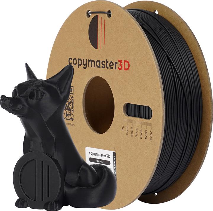 Actual product image Copymaster3D PLA (PLA, 1.75 mm, 1000 g, Black)