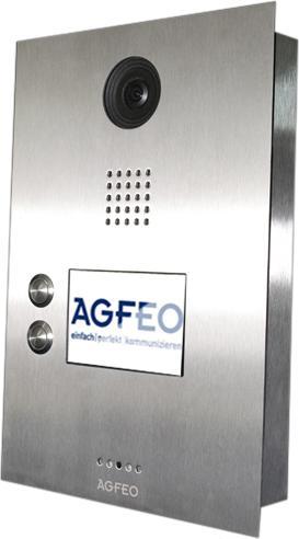 Produktbild Agfeo IP-Video TFE 2 - 8,89 cm (3.5 Zoll) - TFT - 480 x 320 Pixel - Edelstahl - IP65 - (Ethernet)