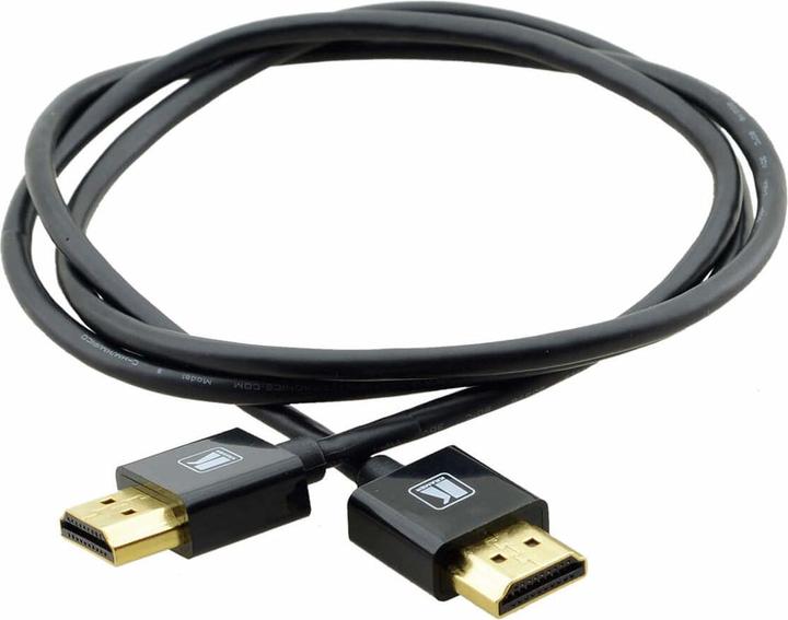 Produktbild C-HM/HM/PICO/BK-5 1,5m Ultradünnes hochflexibles High-Speed HDMI-Kabel mit Ethernet schwarz (1.52 m, HDMI)