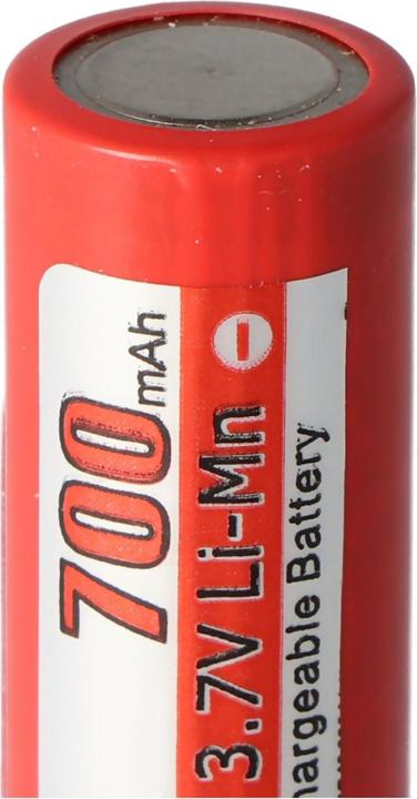 Actual product image Efest Battery IMR 14500 V2, positive pole raised (1 pcs., 14500, 700 mAh)