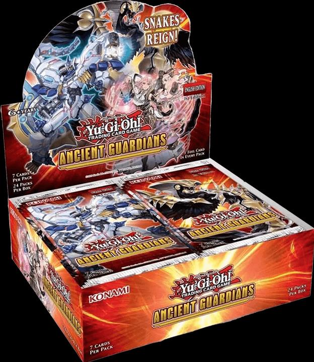 Image du produit Yu-Gi-Oh Ancient Guardians - Booster Display (Anglais, Affichage du booster)