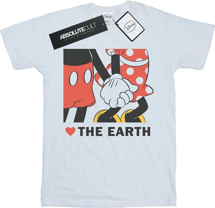 Disney Mickey Mouse Heart The Earth TShirt (3XL)