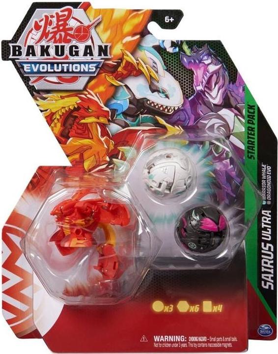 Produktbild Bakugan Starter Pack S4 - Sairus Ultra