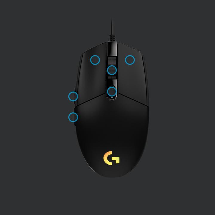 Produktbild Logitech G G203 Lightsync (Kabelgebunden)