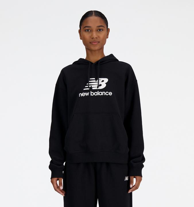 New Balance W French Terry Stacked Logo Hoodie