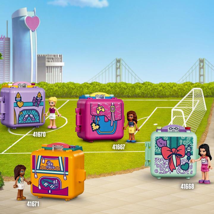 Produktbild LEGO Mias Fussball-Würfel (41669, LEGO Friends)