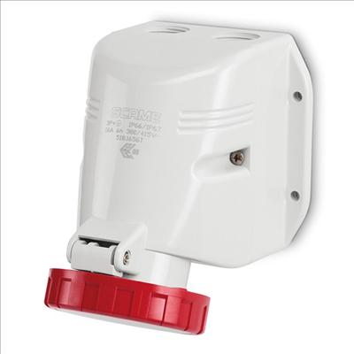 Image du produit Scame Prise en saillie CEE 4pol/32A/400V IP67