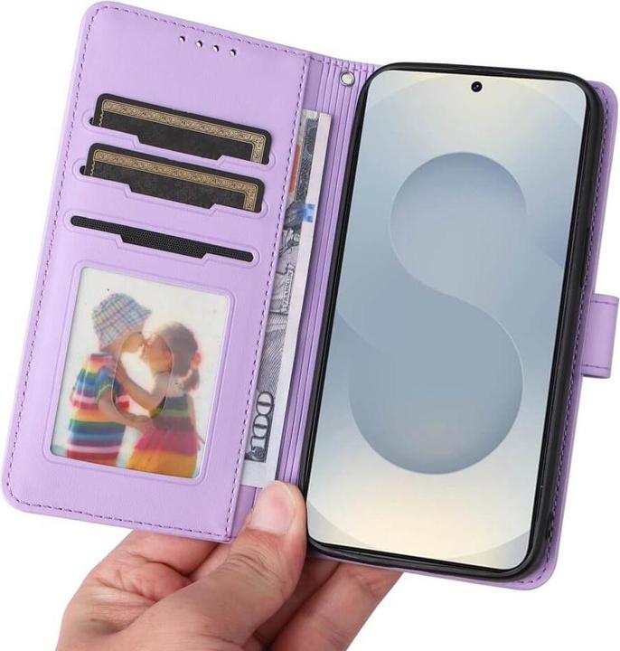 Actual product image Cover-Discount Galaxy S25 Edge - Teilbare Brieftasche 2-in-1 Handyhülle (Samsung Galaxy S25 Edge)
