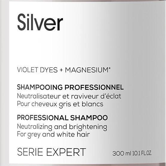 Produktbild L'Oréal Professionnel Serie Expert Silver (300 ml, Flüssiges Shampoo)