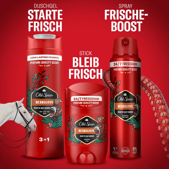 Actual product image Old Spice 3-in-1 Duschgel Bearglove Duschgel