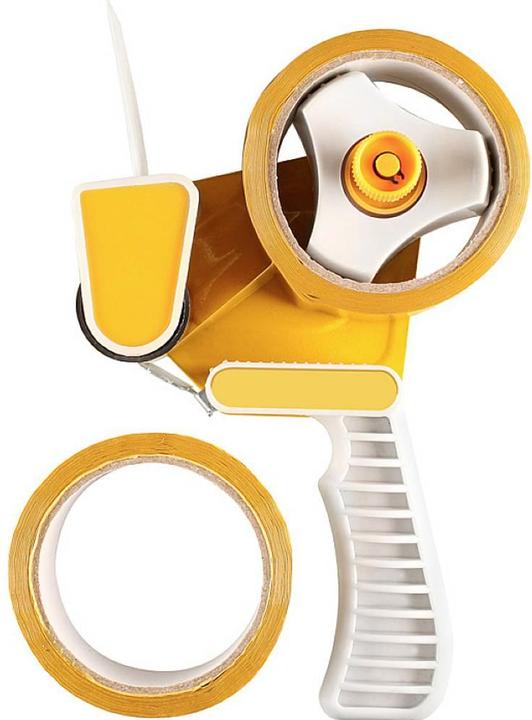 Actual product image kwb Tool Packing Tape Dispenser PA 25 incl.2 Packing Tape Rolls 66m